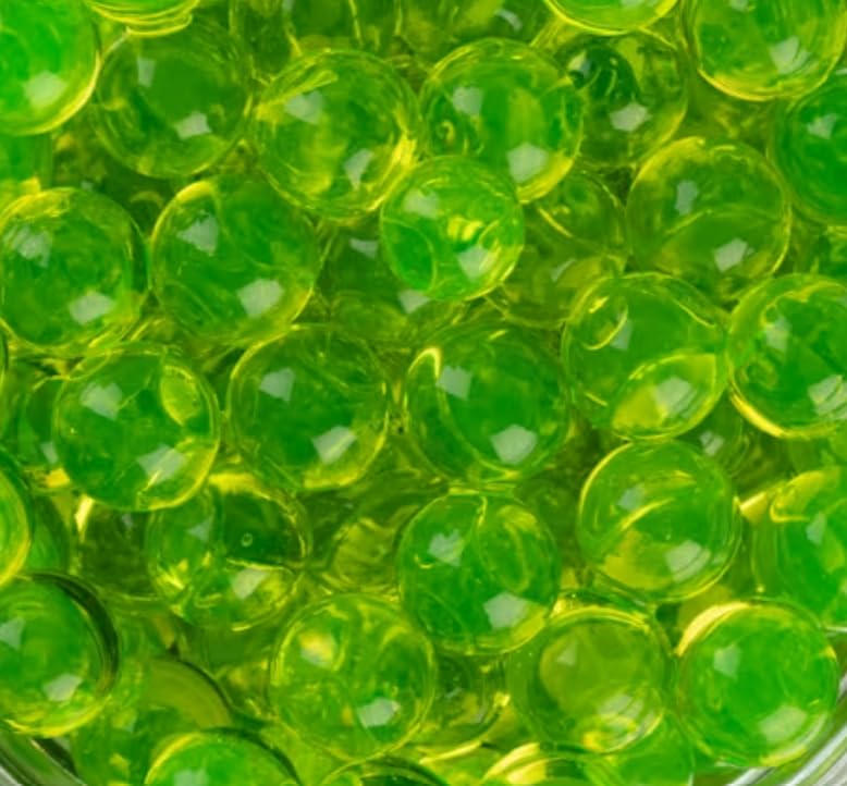 PAUTZKE'S Crappie Fire Balls - Striking Color & Prolonged Scent Release, Infused with Genuine Salmon Egg Juice - color: Chartreuse Garlic - 3 Pack