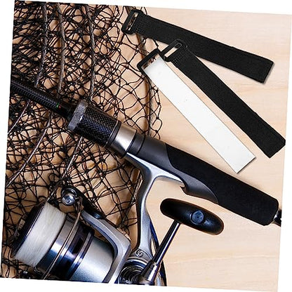 10pcs Adjustable Fishing Rod Wraps Straps for Organizing Fishing Gear Includes Bands for Transporting Poles Reducing and Enhancing Convenience