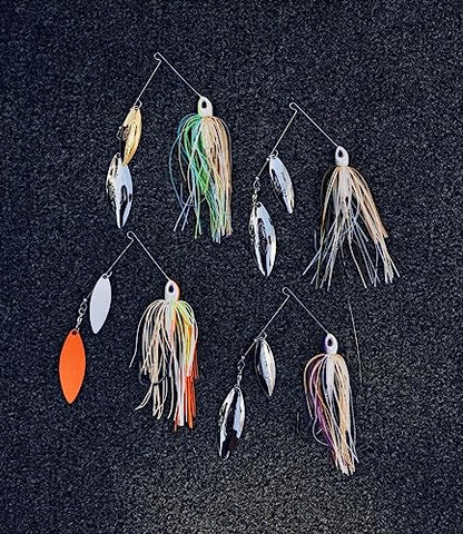 Berkley Power Blade Compact Fishing Spinnerbaits - color: Chartreuse/Chartreuse + Chartreuse, size: 3/4 oz - Willow Willow