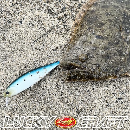 LUCKY CRAFT Pointer 100SR, Jerkbait Side by Side Action Wobbling Freshwater Lake Bass Fishing Bait - color: 728 Super Glow Sardine