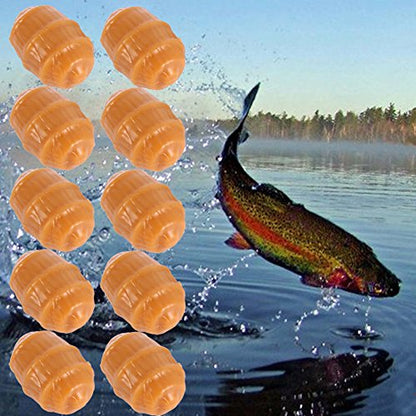 VGEBY Fishing Baits Soft Carp Fishing Floating Artificial Nut Baits Terminal Tackle Pellets (#2-20pcs) Bait Supplies