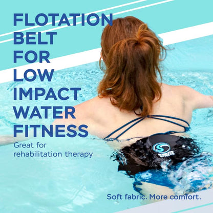 Sunlite Sports AquaFitness Deluxe Flotation Swimming Belt - Water Aerobics Equipment for Pool, Low-Impact Workout - size: Standard Large