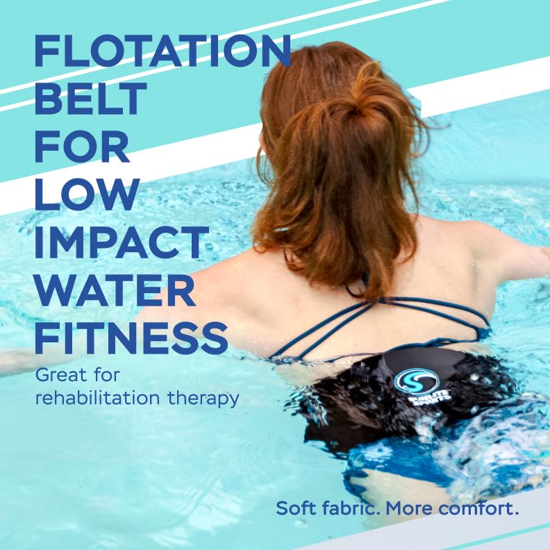 Sunlite Sports AquaFitness Deluxe Flotation Swimming Belt - Water Aerobics Equipment for Pool, Low-Impact Workout - size: X-Large