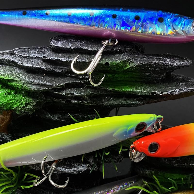 3pcs Boxed Premium Set Fishing Lure Long Cast Mino Ocean Lake Submersible Lure - color: AH1131A-4.3'' 1.1oz