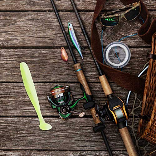 20PCS Soft Plastic Fishing Lures Paddle Tail Swim Baits Kit 7.5cm for Bass, Trout, Walleye, Crappie – Soft Bait Lure Kit