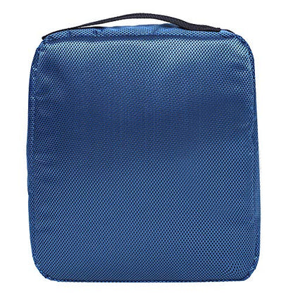 Kylebooker Soft Plastic Bait Storage Binders Organizer Saltwater Fishing Lure Leader Wallet Tackle Binder Bag - color: Blue