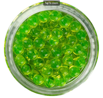 PAUTZKE'S Crappie Fire Balls - Striking Color & Prolonged Scent Release, Infused with Genuine Salmon Egg Juice - color: Chartreuse Garlic - 3 Pack