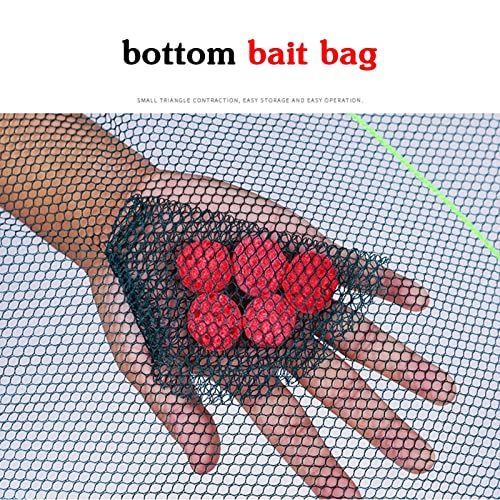 Foldable Drop Fishing Landing Net Crayfish Shrimp Catcher Tank Casting Network Trap Mesh Crab Prawn Bait Cage Eels Mesh for Fish