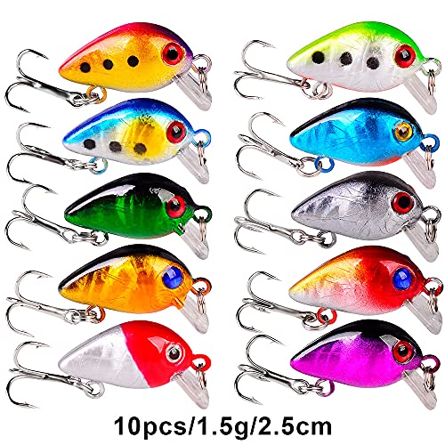 Bass Fishing Lures Kit Set Topwater Hard Baits Minnow Crankbait Pencil VIB Swimbait for Bass Pike Fit Saltwater and Freshwater - color: 560-56pcs