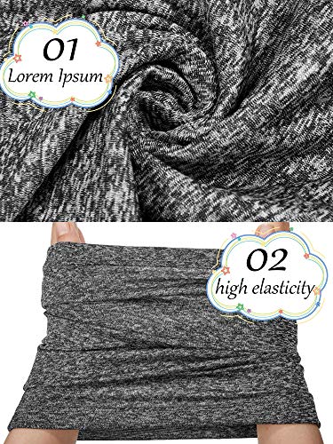 SATINIOR 4 Pieces Kids Summer Neck Gaiter Unisex Cooling Face Cover Scarf Breathable Sun Bandana Fishing Cycling Mask - color: Black, Grey, Blue, Green