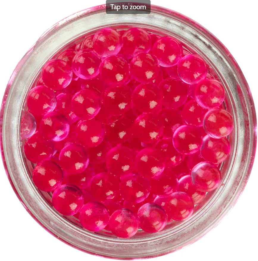 PAUTZKE'S Crappie Fire Balls - Striking Color & Prolonged Scent Release, Infused with Genuine Salmon Egg Juice - color: Pink Shad- 3 Pack