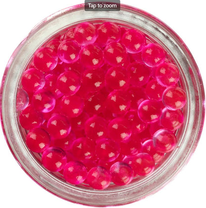 PAUTZKE'S Crappie Fire Balls - Striking Color & Prolonged Scent Release, Infused with Genuine Salmon Egg Juice - color: Pink Shad- 3 Pack