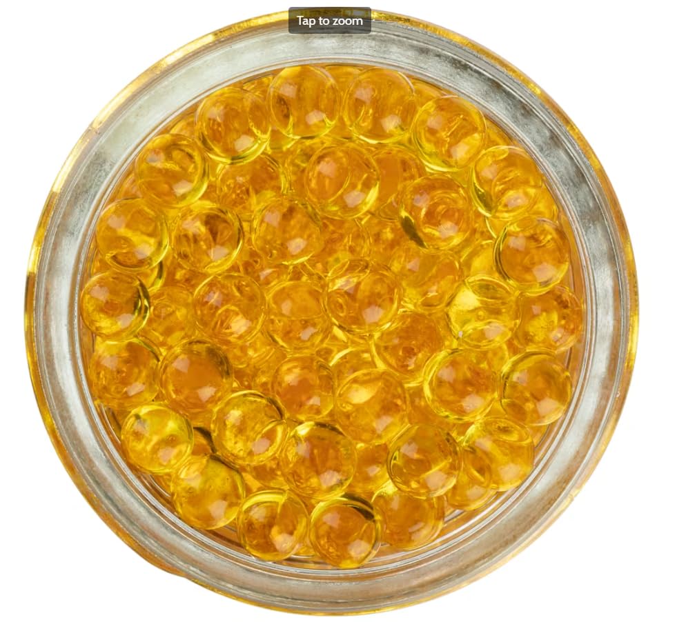 PAUTZKE'S Crappie Fire Balls - Striking Color & Prolonged Scent Release, Infused with Genuine Salmon Egg Juice - color: Gold- 3 Pack