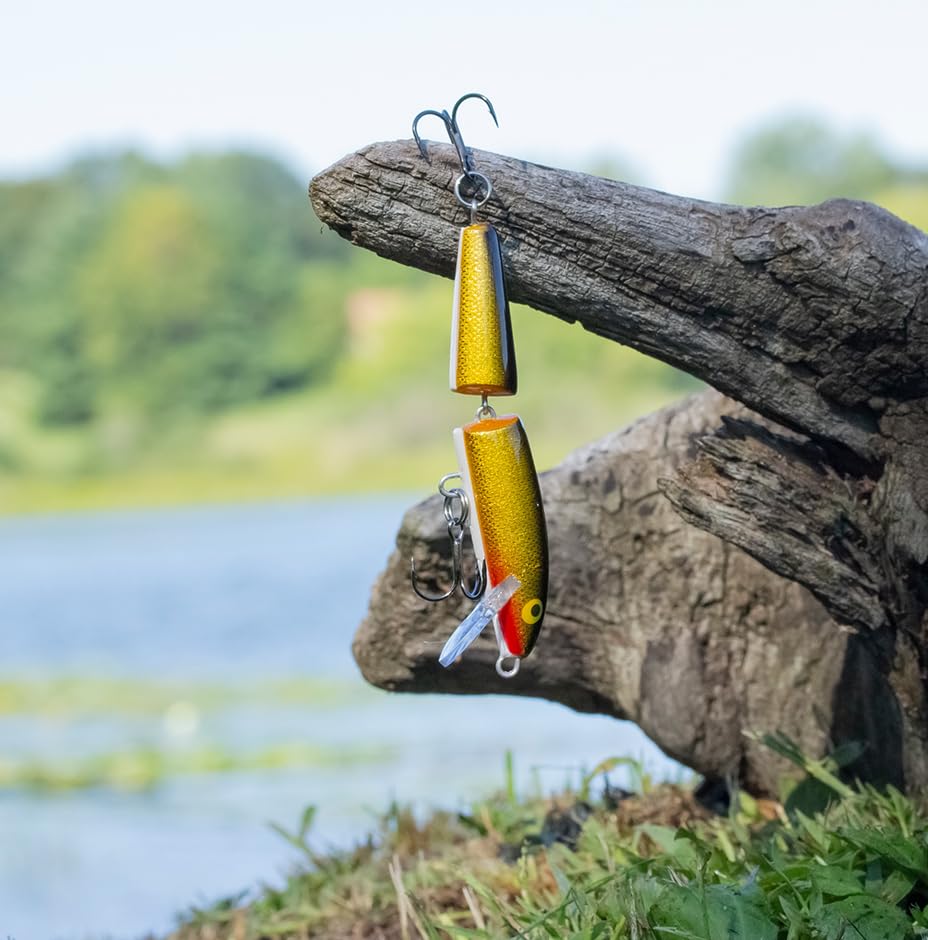 Rapala Jointedun Freshwater Lure for Trout, Salmon, Perch, Black Bass Zander and Pike, Unisex_Adult