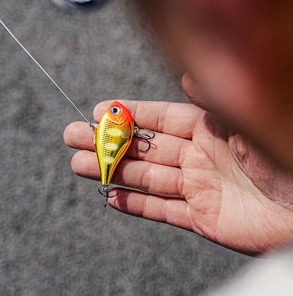 Rapala Rapala Rippin ' Rap - color: Chrome Moss Back Shiner, size: 2-3/4"
