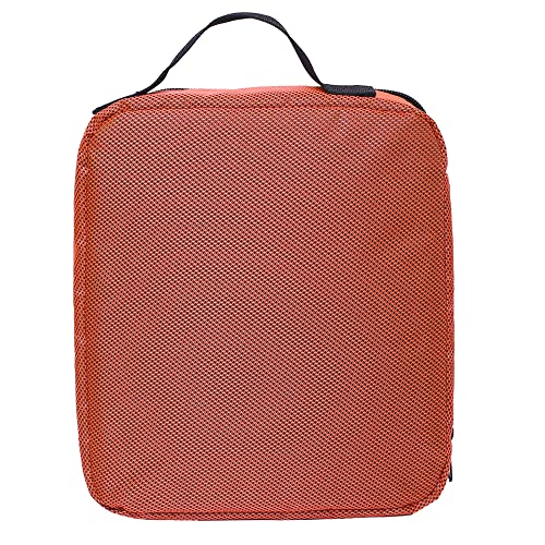 Kylebooker Soft Plastic Bait Storage Binders Organizer Saltwater Fishing Lure Leader Wallet Tackle Binder Bag - color: Orange