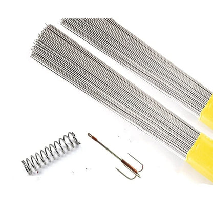 Stainless Steel Spring Wire - Straight Hard Wire 0.8, 1.0, 1.2, 1.6mm - 400mm/25pcs - size: 0.8mm