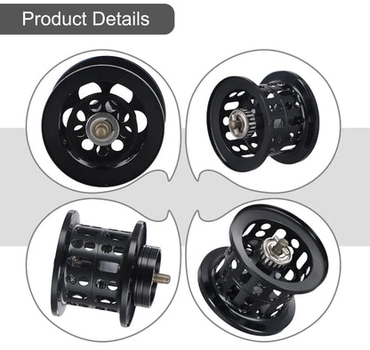 Pack of 1 Replace Parts New Fishing Reel Spool Aluminum Alloy Wheel Cup Shallow Spool for Alphas 21/22 SV TW Fishing Tackle Tool Equipment - color: Purple 1pcs