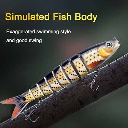 Fishing Lure Kit Ultimate, 5Pcs Fishing Baits Lures for Bass Trout, Fishing Tackle Box with Tools, Complete Fishing Gear and Equipment for Beginners and Pros