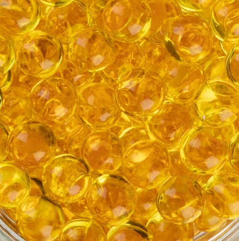 PAUTZKE'S Crappie Fire Balls - Striking Color & Prolonged Scent Release, Infused with Genuine Salmon Egg Juice - color: Gold- 3 Pack