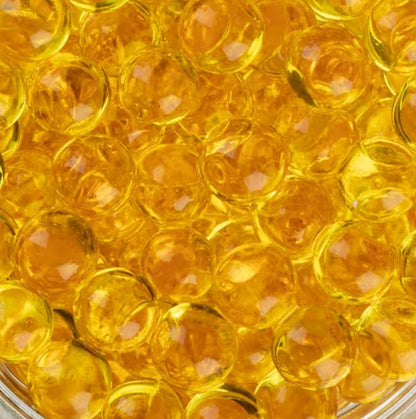 PAUTZKE'S Crappie Fire Balls - Striking Color & Prolonged Scent Release, Infused with Genuine Salmon Egg Juice - color: Gold- 3 Pack