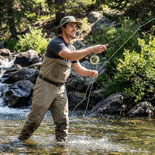 Fly Fishing Reel with Aluminum Alloy Body 5/6wt Die Cast Pre-Loaded Fly Reel with Line Combo for Trout Bass Carp Pike Panfish - color: Green