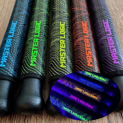 Monster Catfish Casting Rod, 7' MH Glow-in-Dark 1-Piece | Glow catfish rod with S-glass carbon blank, EVA grip, stainless guides, 10-50lb line and 1-10oz lures for night fishing - color: Pink, size: ["Catfish Rod 7'-1pc-Medium Heavy"]