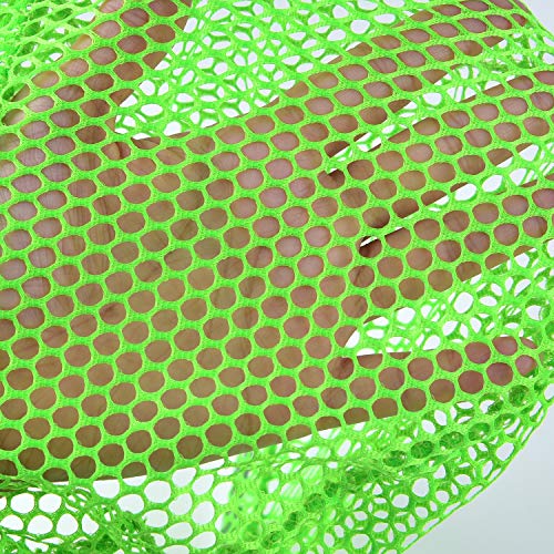 Coopay 2 Pieces Butterflies Kids Fishing Net Catching Bug Floating Bait Beach Nets for Outdoor Playing - color: Rose Red + Green