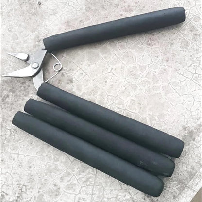 4 Pack Foam Grip Tubing 6 Inch Long Foam Handle Grips Aid Non Slip Sleeve Tubes Cover for Disabled and Elderly Fishing Rod Carbon Fiber Stick Utensils Scissor Tools Pens Arthritic Handicapped