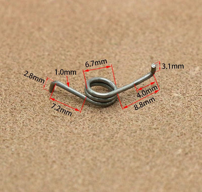 Pack of 2 Replacement Parts Fishing Reel Spring Reel Repair Parts 1000-5000 for Daiwa - size: S# For 1000-2000 2pcs
