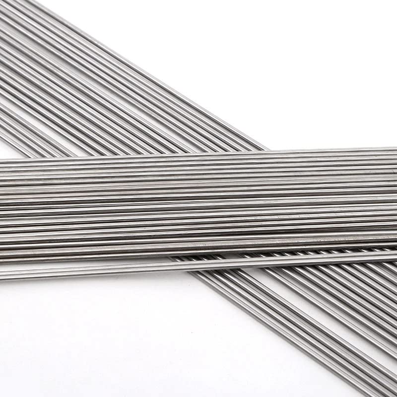 20PCS 40CM 15.7" Stainless Steel Spring Wire Hard Full Straight Dia 1.2mm Luya Fishing Accessories - size: 1.2mm