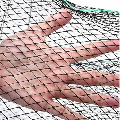 Collapsible Fishing Trap Net Cast Mesh Landing Bait Net for Crab Shrimp Minnow Crawfish Catfish - size: Small 47cm