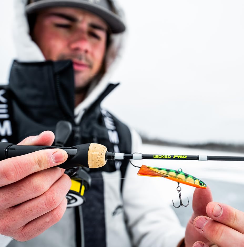 Rapala Jigging Rap Magnum, Ice Fishing Jigging Lure, Walleye Pike and Lake Trout Jig, Vertical Jigging Bait, 2-3/4", Pearl White