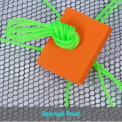 Persei Foldable Fishing Net Hand Casting Cage Crab Net for Fish Shrimp Minnow Crayfish Crab