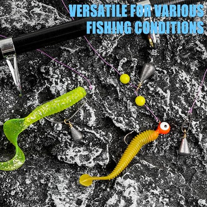 Fishing Weight Sinkers Bass Casting Weights Bell Sinkers Catfish Drop Shot Weight with Brass Ring Assorted Sizes Pear Sinker Weights for Ocean Saltwater Surf Bass Fishing - size: 3/4oz-20pcs