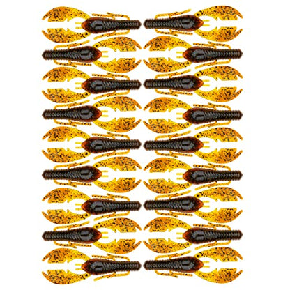 American Baitworks Paca Slim 4-Inch - color: Sun Perch, size: Small
