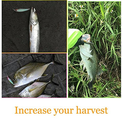 Minnow Fishing Lures Crankbaits Set Fishing Hard Baits Life-Like Swimbait Hard Fishing Topwater Lure Bass Bait for Trout Bass Perch Fishing - color: 6P