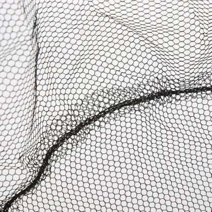 Steel Fishing Net – Foldable & Lightweight Landing Net with Detachable Head, Portable for Catching Fish, Shrimp, Crab (Black, 8mm Interface)‌