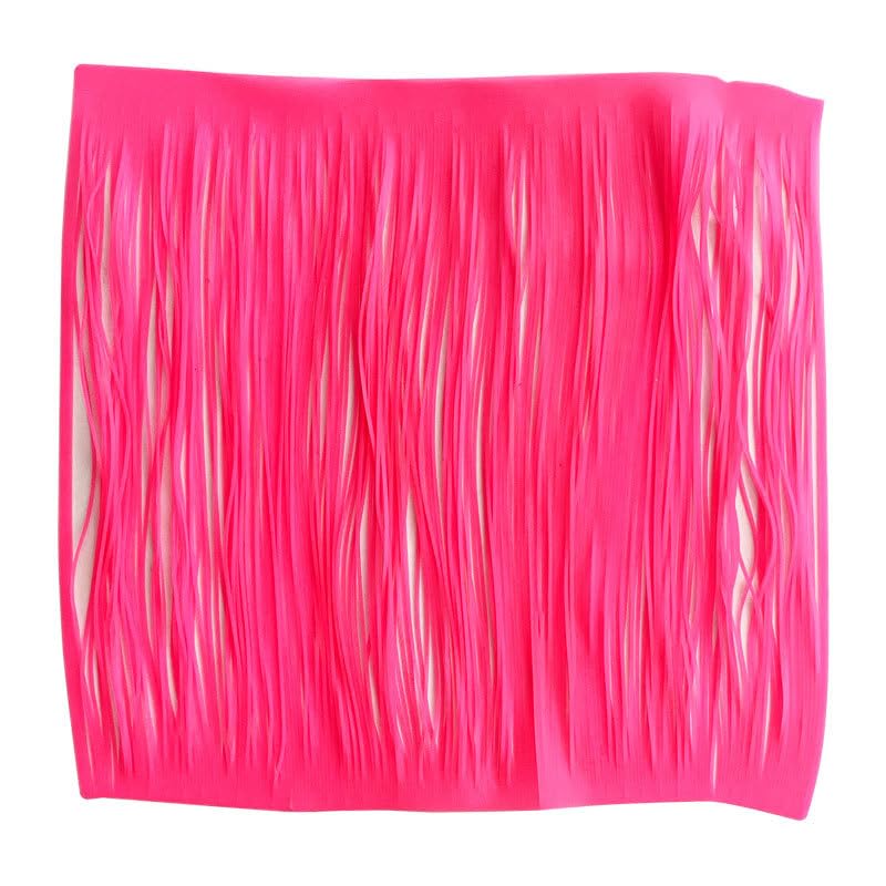 5pcs Fishing Lure Silicone Skirt Layers for DIY Spinner Rubber Jigs Buzzbait Fly Tying Material Streamer Nymph Legs ﻿