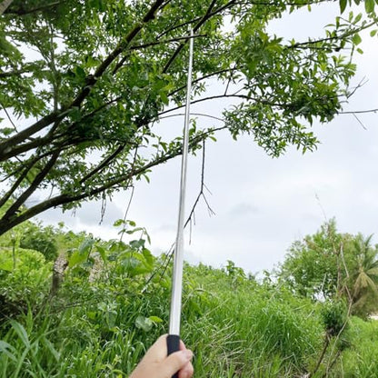 Pickup Grabber Telescopic Magnetic Pickup Tool with Hook Pick-Up Pole Wire Fish Stick Pocket extendable Magnet Pickup Tool 8.86ft - size: 8.86 FT