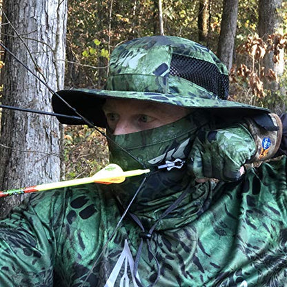 KastKing Sol Armis Neck Gaiter - UPF 50 Face Mask - UV Sun Protection Mask for Men & Women, Fishing, Hiking - color: I: Ambush (Size: 19"x9.5")