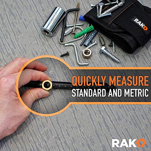 RAK Multitool Pen - Multi-Tool Pen Set 11 in 1, LED Light, Screwdrivers, Level, Ruler, Bottle Opener, and Stylus. Cool Gadgets Gifts for Men, Dad, EDC Tactical Pen Tool, Gift-Ready Box, Pack of 2 - size: Pocket Size (2 count), style: Multitool Pen Set