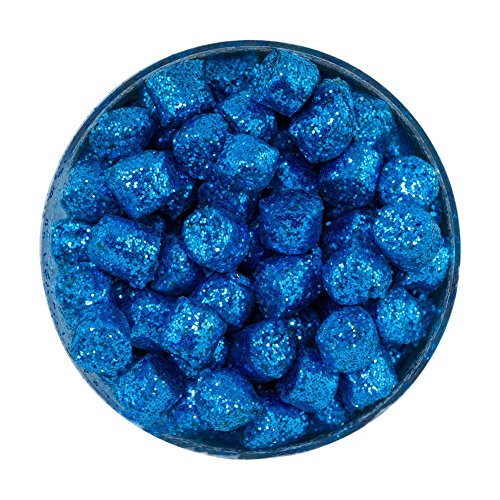 Berkley PowerBait Crappie Nibbles Dough Fishing Bait - color: Blue Sapphire - Sparkle