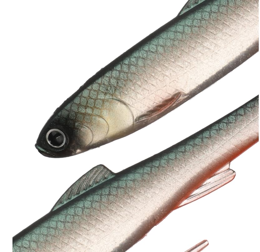 4pcs 5.5in Paddle Tail Swimbaits, Soft Fishing Baits, Soft Plastic Fishing Lures, Saltwater Freshwater Bass Trout Crappie Pike Perch Salmon Lures Kit