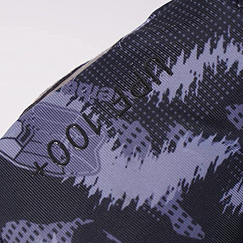 Seibertron S.P.S.G-1 UPF100+ Sun/UV Protection Touchscreen Adult & Youth Glove - color: 1/2 Finger Black, size: L Adult