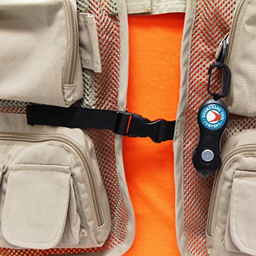 Boomerang Tool Company SNIP Fishing Line Cutters with Retractable Tether and Stainless Steel Blades that Cut Braid, Mono and Fluoro Lines Clean and Smooth! - style: Original SNIP L.E.D.