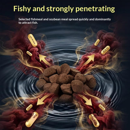 2pcs Ready-to-Use Floating Fishing Pellets, 60g High-Attract Freshwater Feed Lures, Non-Dissolving Scented Floating Dough Baits for Finicky Carp, Catfish, Tilapia