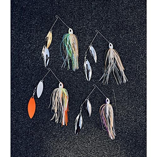 Berkley Power Blade Compact Fishing Spinnerbaits - color: Herring/Silver + Silver, size: 3/8 oz - Willow Willow