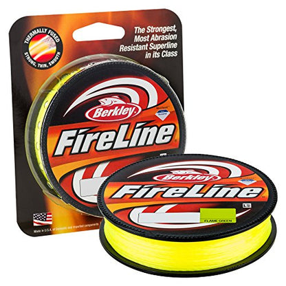 Berkley FireLine Superline Fishing Line - color: Flame Green, size: 14 lb (6.3 kg) - 300 yd (274 m)