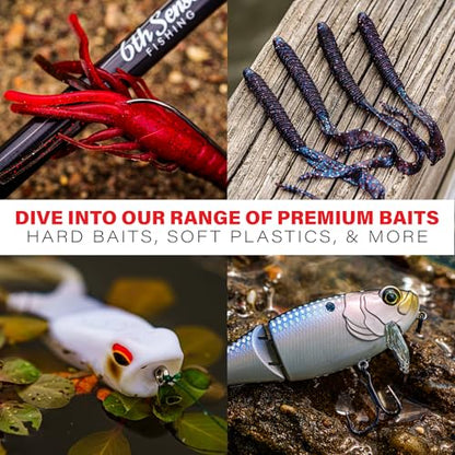 6th Sense – Divine Swim Jig – Bass Fishing – Dock Skipping Swim Jig – Keel-Weighted Belly – Cover Deflecting Design - color: Dark Water Gill, size: 3/8oz.
